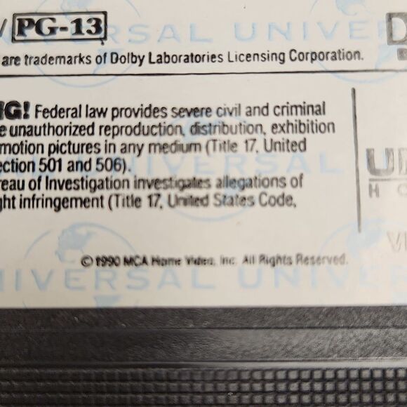 The Birds VHS Tape 1990 Vintage - Picture 3 of 4